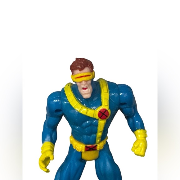 X-Men 1993 Toy Biz Marvel Cyclops 5” Action Figure - Picture 2 of 6